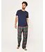 Petite Plume Men's Kensington Tartan Brushed Twill PJ Pant