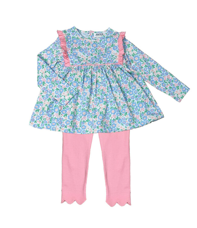 Ishtex Floral Leggings Set
