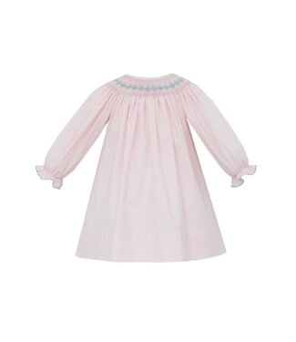 Anavini Pink Maggie Viyella Bishop Dress