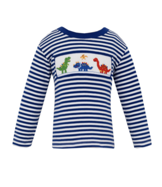Anavini Royal Blue Dino L/S T-Shirt