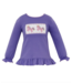 Anavini Purple Knit Unicorns L/S T-Shirt