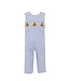 Petit Bebe Lt. Blue Stripe Turkey Jon Jon