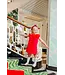 Beaufort Bonnet Richmond Red Velveteen Betts Bow Dress