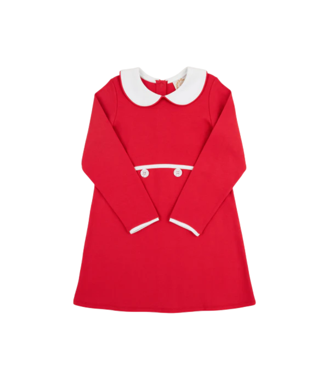 Beaufort Bonnet Richmond Red/White Lindy's Lunch Dress