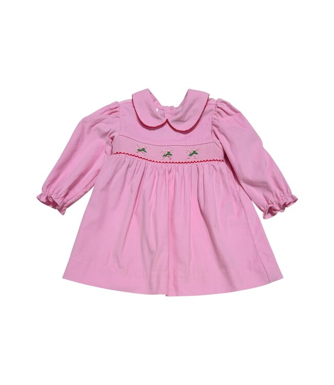 Baby Blessings Pink Candy Cane Claire Dress