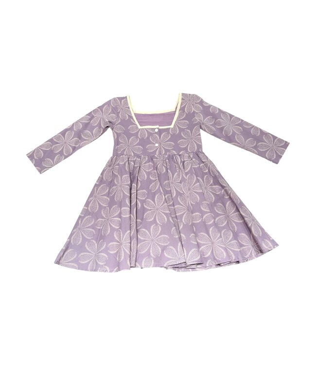 Lavender Sand Dollar Flutter Dress