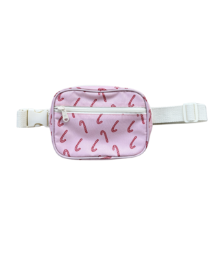 babysprouts Candy Cane Mini Belt Bag