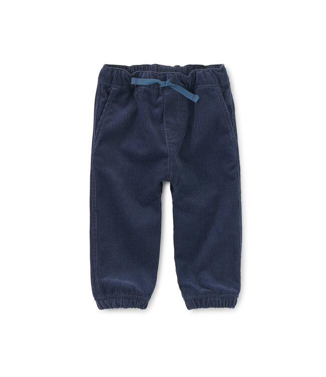 Tea Collection Triumph Blue Corduroy Baby Pant