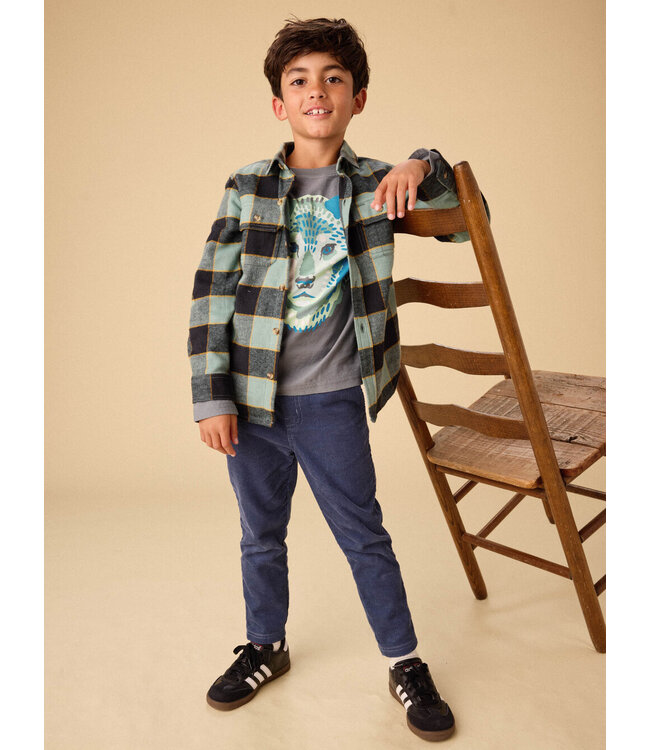 Tea Collection Triumph Blue Corduroy Pants