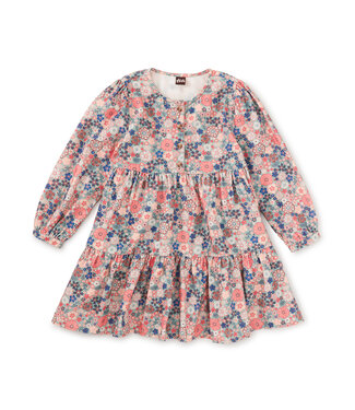 Tea Collection Japanese Mini Corduroy Henley Shirtdress