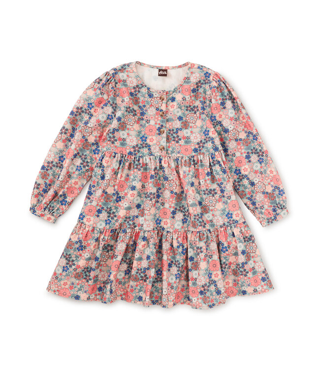 Tea Collection Japanese Mini Corduroy Henley Shirtdress