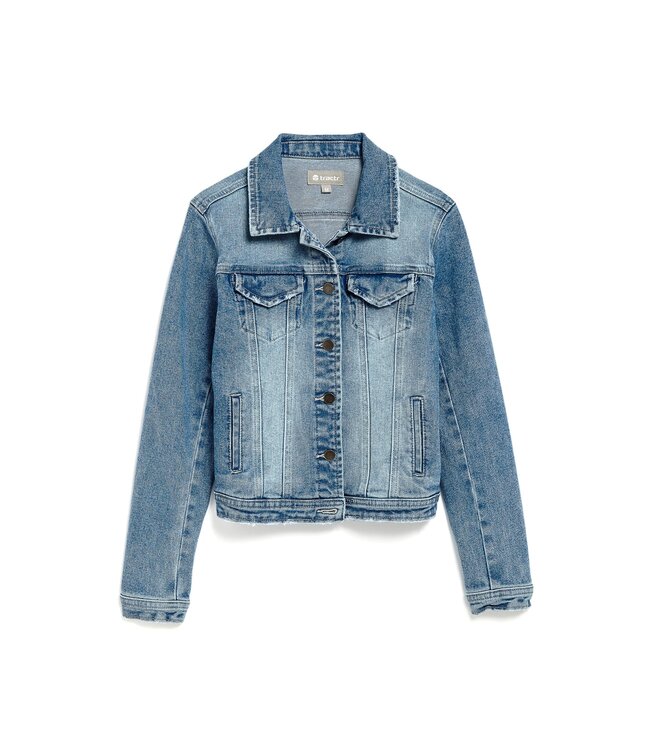 tractr Indigo Loretta Denim Jacket