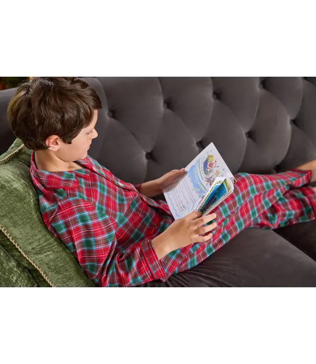 Little English Highlands Tartan Classic PJ Set