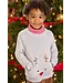 Little English Reindeer Pocket Intarsia Sweater