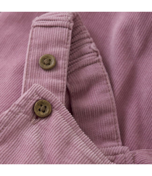 MinyMo Pink Corduroy Overall