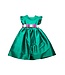 Susanne Lively Designs Green Dress w Plaid Sash