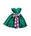 Susanne Lively Designs Green Dress w Plaid Sash
