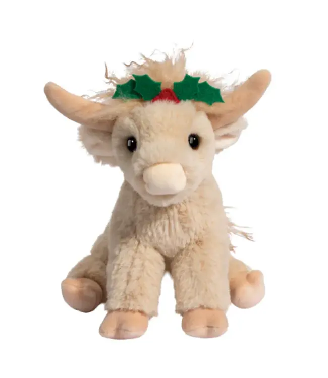 Douglas Laddie Holiday Highland Cow Mini Soft