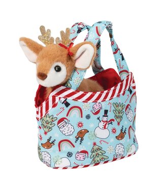 Douglas Sweet Bows Sak with Reindeer