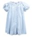Baby Blessings White Geometric Flowers Sophia Dress