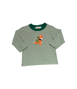 Luigi Green/White Stripe Fox w/Hiking Gear L/S Tee