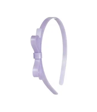 lilies&roses Thin Bow Purple Headband