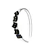 lilies&roses Multi Cat Black Headband