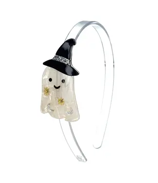 lilies&roses Ghost Witch Hat Pearlized Gold Headband