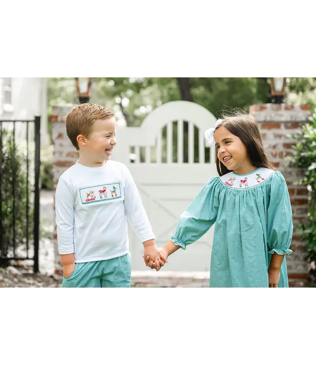 Ruth and Ralph Snow Dogs Beau L/S T-Shirt Set