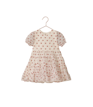 Noralee Ivory Bows Dottie Dress