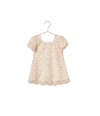 Noralee Silver Metallic Daisy Dress