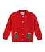 Lil Cactus Red Knit Christmas Tree Cardigan