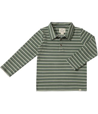 Me & Henry Forest/Navy Spencer Polo