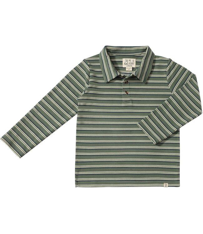 Me & Henry Forest/Navy Spencer Polo