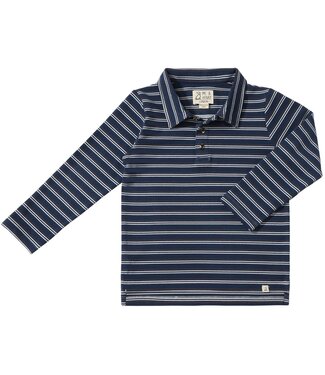 Me & Henry Navy/White Spencer Polo