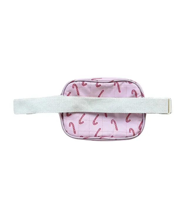 babysprouts Candy Cane Mini Belt Bag