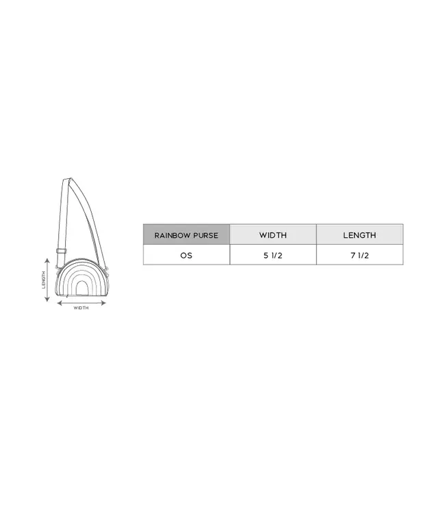 babysprouts Rainbow Purse