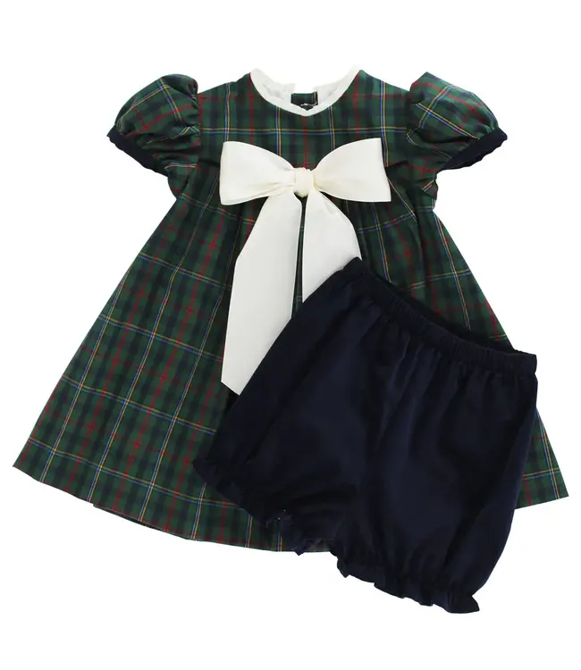 Bailey Boys Watson Plaid Float w/Bloomer
