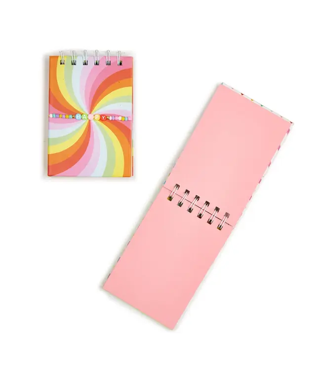 Spiral Notebook and Bracelet Set