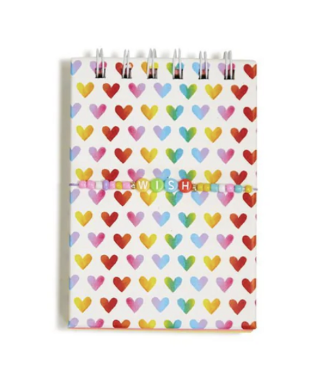 Spiral Notebook and Bracelet Set