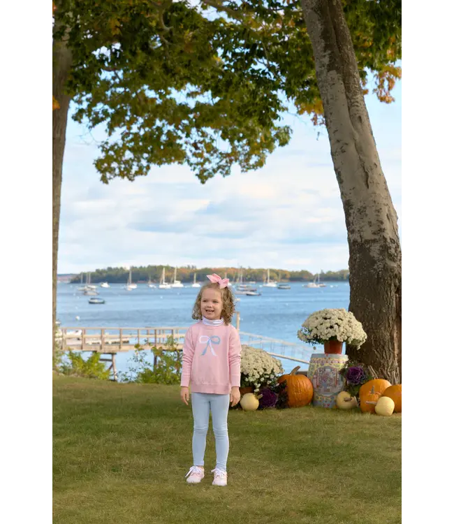 Beaufort Bonnet Palm Beach Pink/Bow Isabelle's Intarsia Sweater