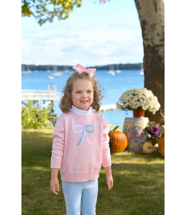 Beaufort Bonnet Palm Beach Pink/Bow Isabelle's Intarsia Sweater