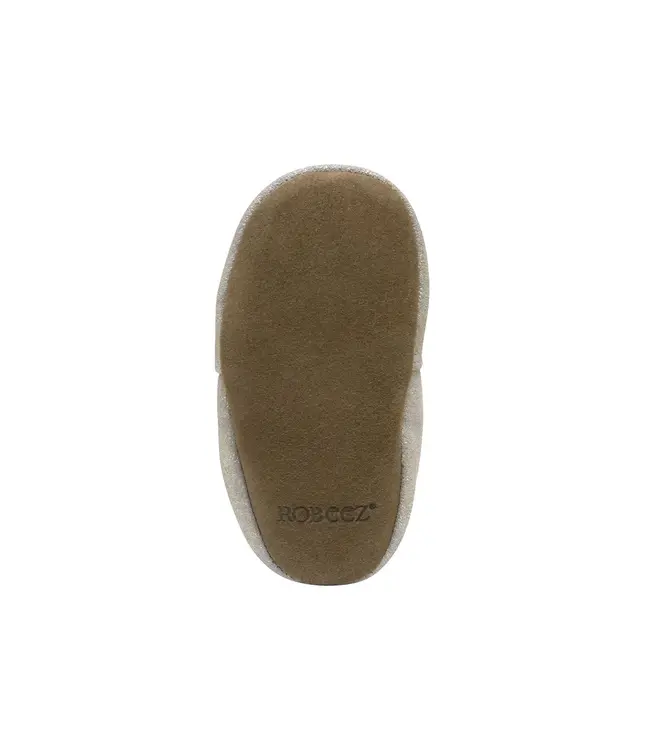 Robeez Soft Soles Pretty Pearl Gold
