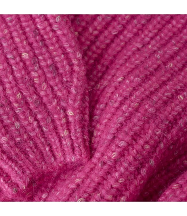 MinyMo Fuchsia Fedora Knit Pullover