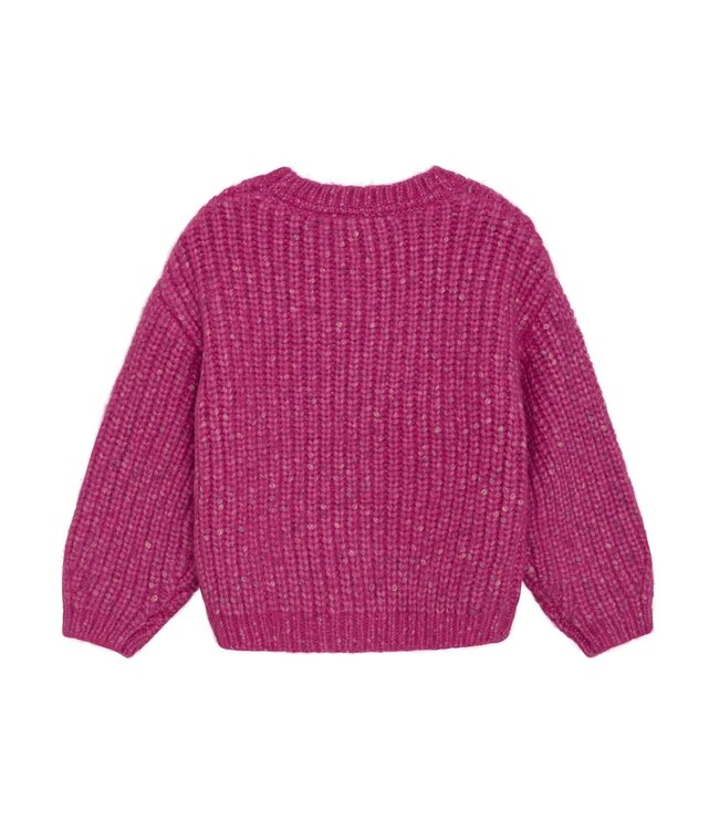 MinyMo Fuchsia Fedora Knit Pullover