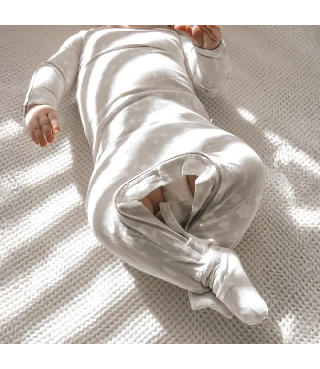 gunamuna Magnolia Convertible Romper Footie