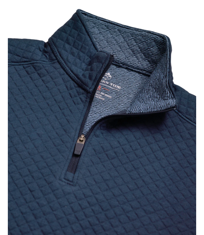 Southern Tide Dress Blue Oak Island 1/4 Zip