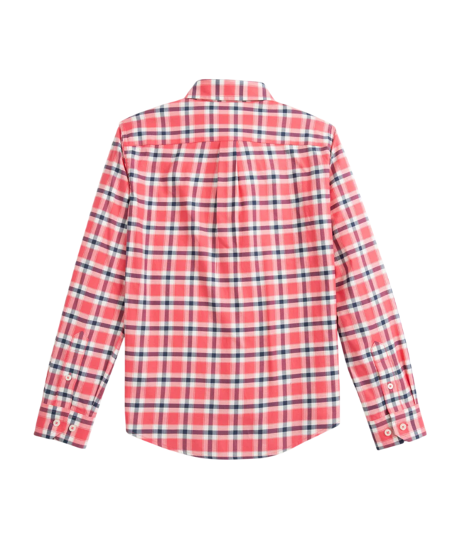 Southern Tide Snapper Beachrock Plaid Shirt