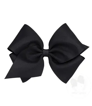 Wee Ones King Mini Bow Black
