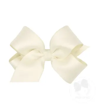 Wee Ones Med Satin Overlay Bow